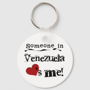 Porte-clés Someone In Venezuela Loves Me