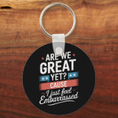 Porte-clés Sommes-Nous Génial Et Pourtant Sentons-Nous Embarr (Recto)