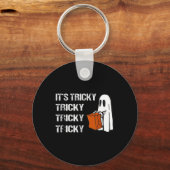 Porte-clés Son Fou Ghost Boo Fun Halloween Mens (Recto)