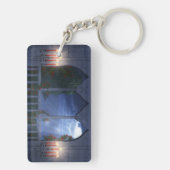 Porte-clés Son Porte - clé acrylique Silver Mantle (Dos)