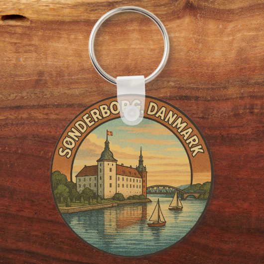 Porte-clés Sønderborg Denmark Castle (Verso)