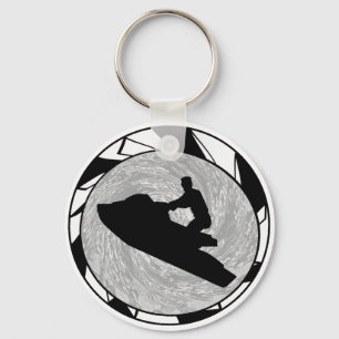 PORTE-CLÉS SONDEUR DE SKI DE JET