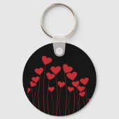 Porte-clés Sonnerie de clé Valentine/amour - personnaliser te (Verso)