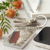 Porte-clés Sonnet maritime IV (Devant droit)