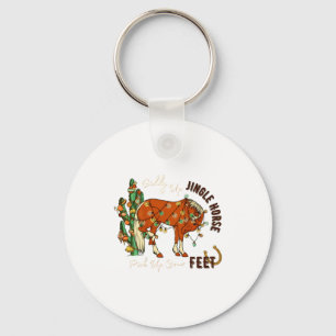 Porte-clés Sonnez Cheval Drôle Ck Levez Vos Pieds Cactus West