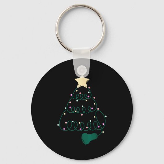 Porte-clés Sonographer Christmas Tree Ultrasound Mfm Sonograp (Recto)