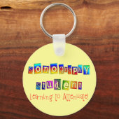 Porte-clés Sonographie Cadeaux étudiants (Recto)