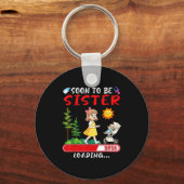 Porte-clés Soon To Be Sister 2026 Loading Pregnancy Mom Annou (Recto)