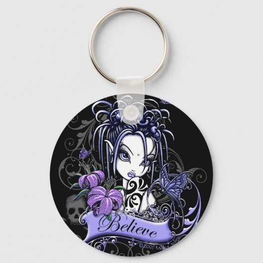 Porte-clés Sophia Lilly Believe Flower Porte - clé (Recto)
