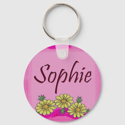 Porte-clés Sophie Daisy (Recto)