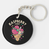 Porte-clés Sorbet de framboise (Dos)