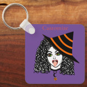 Porte-clés Sorcière à poils croustillants Thunder_Cove (Recto)