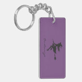 Porte-clés Sorcière Broom Halloween Thunder_Cove (Devant gauche)