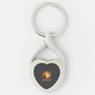 Porte-clés Sorcière d'Halloween Maison hantée Boo Design_1
