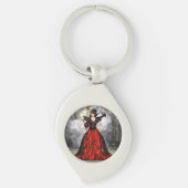 Porte-clés Sorcière féminine (Devant)