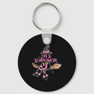 Porte-clés Sorcière Je Suis Un Survivant Halloween Sensibilis