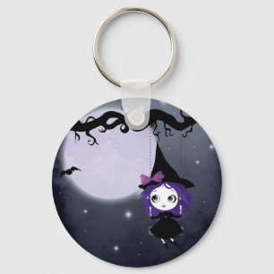 Porte-clés Sorcière Keychan de Halloween