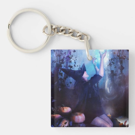 Porte-clés Sorcière mystique (Devant)