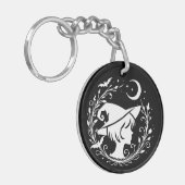 Porte-clés Sorcière Pixie Wiccan Magie Halloween (Devant gauche)