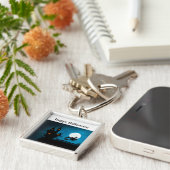 Porte-clés Sorcière volante (Côté)