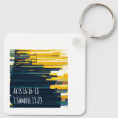 Porte-clés Sorcières être fou (jaune) (Dos)