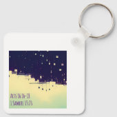 Porte-clés Sorcières être fou (rose) (Dos)