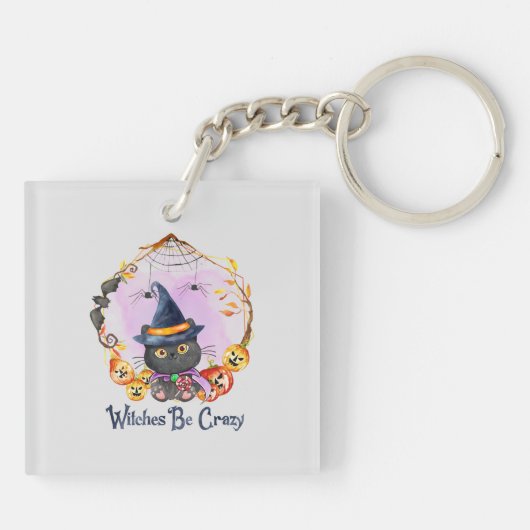 Porte-clés Sorcières fous (Dos)