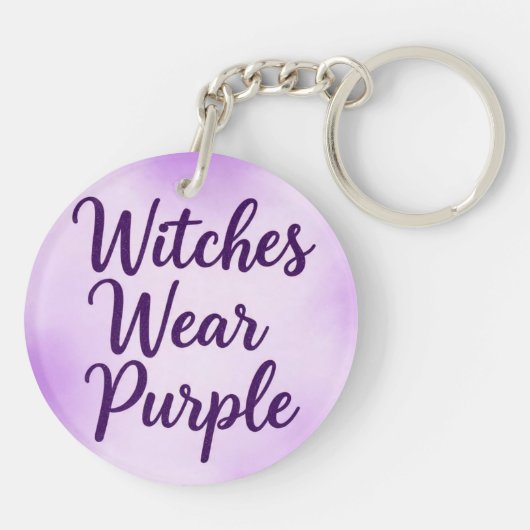 Porte-clés SorcièresPorterViolet (Dos)
