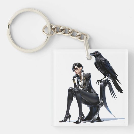 Porte-clés Sorrow Bayonetta (Devant)