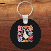 Porte-clés Sorry I'm Late His Timing Not Mine, Funny Christia (Recto)