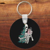 Porte-clés Sorta joyeux sorta effrayante noël (Recto)