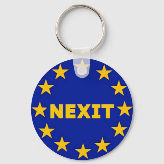 Porte-clés Sortie de l'UE porte - clé (Recto)