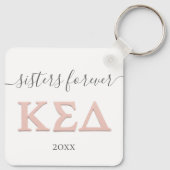 Porte-clés Sortie double face personnalisée (Dos)