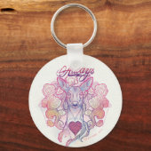 Porte-clés Sortilège Harry Potter | Patronus de la Biche "Tou (Recto)