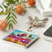 PORTE-CLÉS SOUFFLE ET ROOSTER NOIR (Côté)