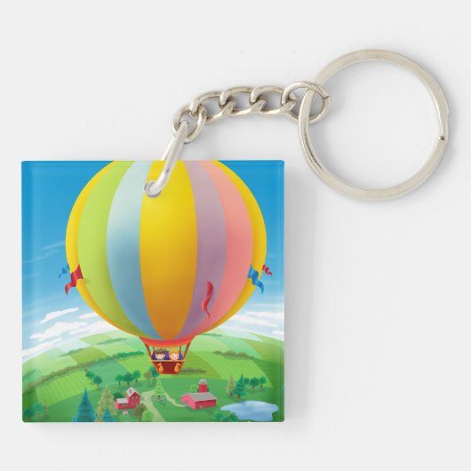 Porte-clés Soufflement dans le vent (Dos)