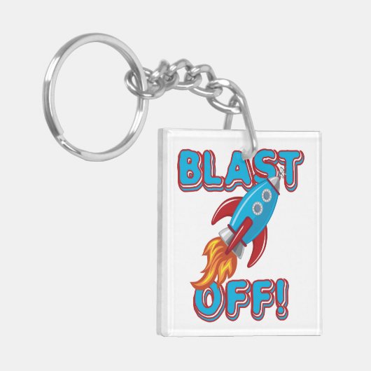 Porte-clés Soufflez le bateau de Rocket (Devant gauche)