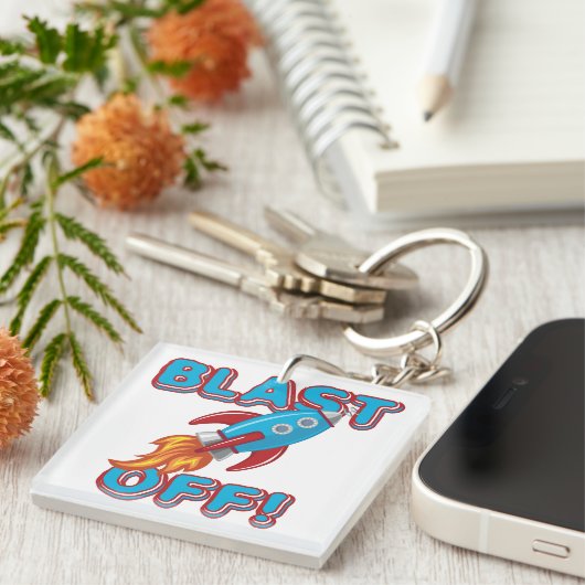 Porte-clés Soufflez le bateau de Rocket (Devant Droit)