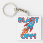 Porte-clés Soufflez le bateau de Rocket (Devant)