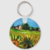 PORTE-CLÉS SOUFFRANCES ET CAMPAGNE EN TOSCANE (Verso)