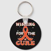 Porte-clés Souhaiter La Leucémie Cure Sensibilisation Au Canc (Recto)