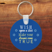 Porte-clés Souhaitez une étoile (Recto)