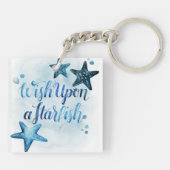 Porte-clés Souhaitez-vous une étoile de mer (Dos)