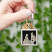 Porte-clés Soulagement dépeignant Ulysse et Pénélope (main)