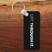 Porte-clés Soulevez par lui Vintage Retro (Recto)