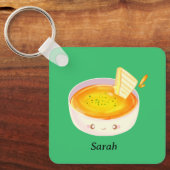 Porte-clés Soupe Tomate Et Sandwich Au Fromage Grillé (Recto)