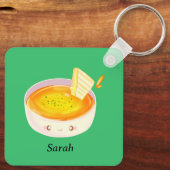 Porte-clés Soupe Tomate Et Sandwich Au Fromage Grillé (Verso)