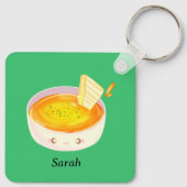 Porte-clés Soupe Tomate Et Sandwich Au Fromage Grillé (Dos)