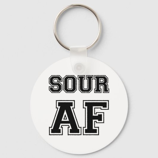 PORTE-CLÉS SOUR AF (Recto)