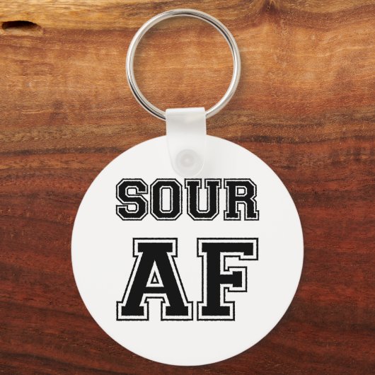 PORTE-CLÉS SOUR AF (Recto)